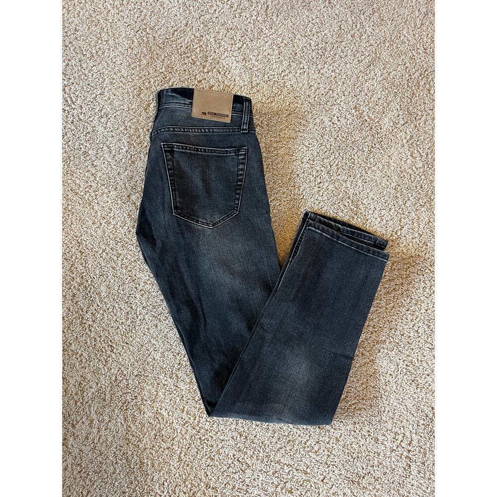 Men's TNB The Normal Brand Black Acid Wash Slim Jeans